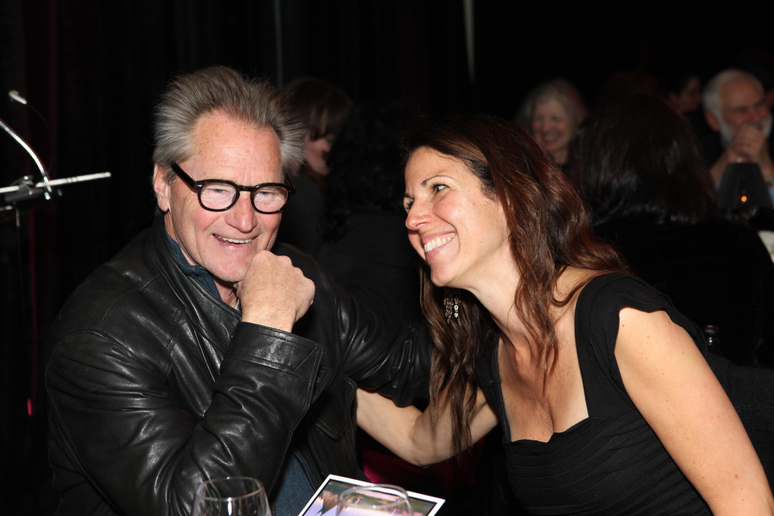 Sam Shepard and Loretta Greco at _An Evening with Sam Shepard at Magic Theatre,_ February 11, 2013